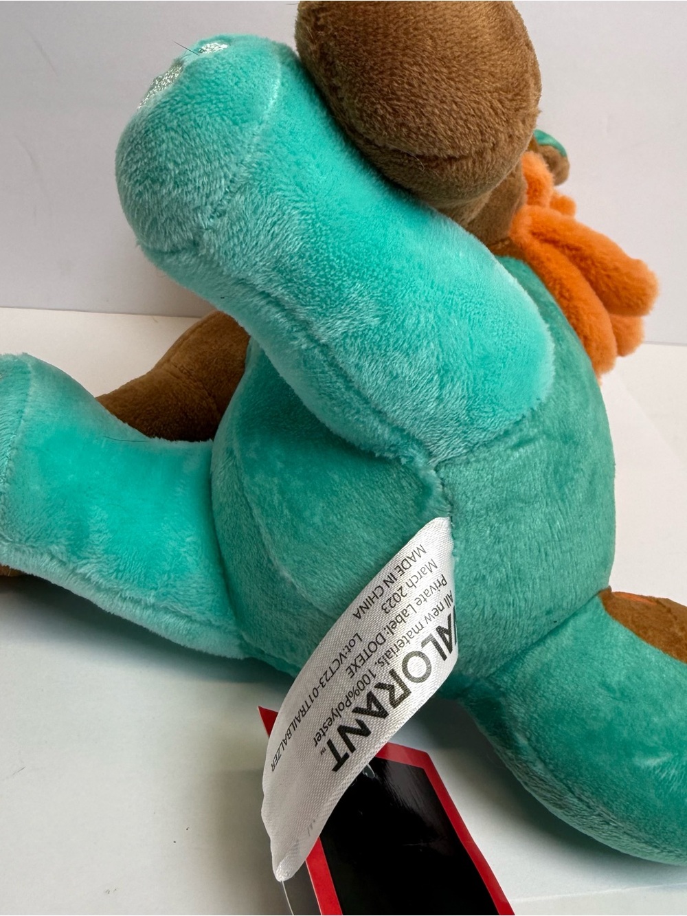 Valorant Gekko Wingman Plush Official Riot Games Collectible Brown New NWT Rare - Picture 5 of 6